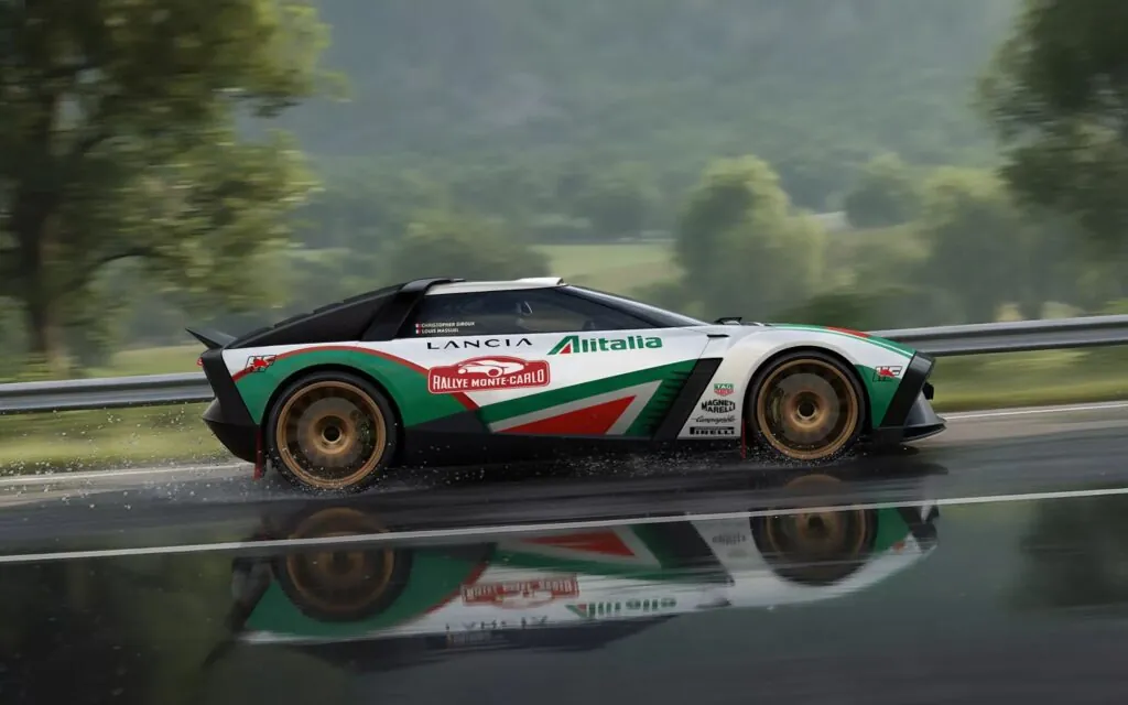 Lancia Montecarlo – так могла б виглядати культова Stratos в епоху електромобільності — photo 7