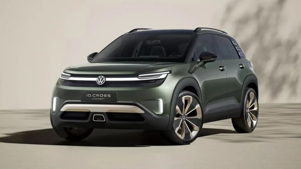 Volkswagen представил ID Cross – самый дешевый электрический кроссовер бренда — photo 2