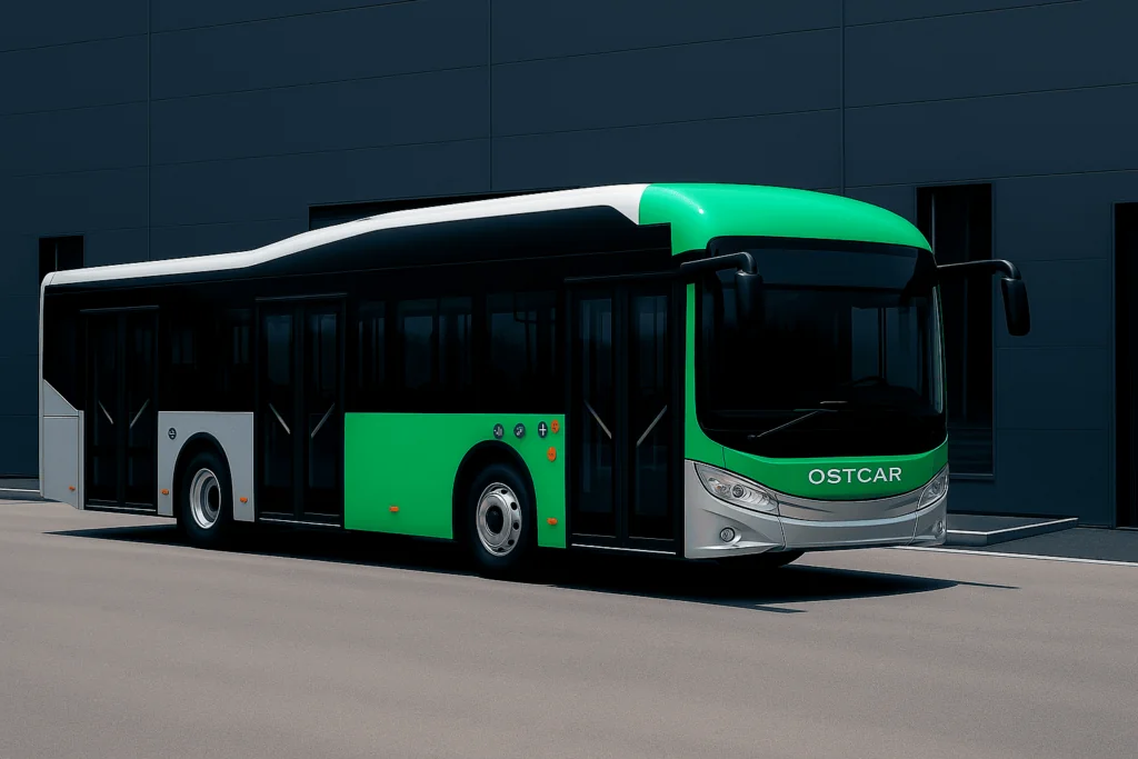 На выставке “Коммунтех-2025” показали электрический автобус Ostcar 8 — photo 4 На выставке “Коммунтех-2025” показали электрический автобус Ostcar 8 — photo 4