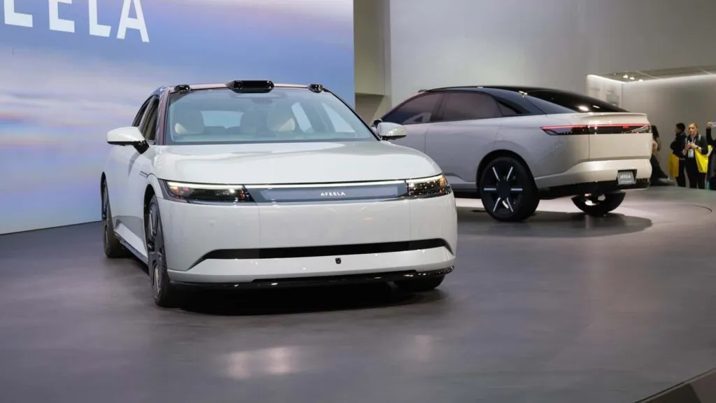 Sony и Honda работают над электрическим кроссовером Afeela — photo 2 Sony и Honda работают над электрическим кроссовером Afeela — photo 2