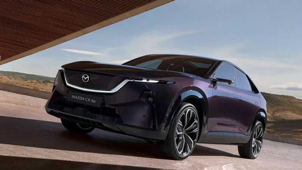 Новий електричний кросовер Mazda CX-6e дебютував на європейському ринку — photo 2