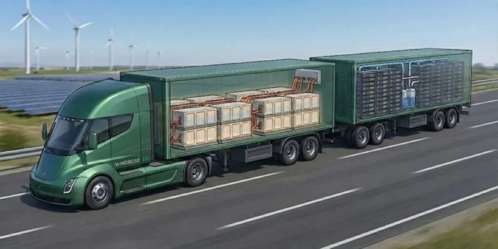 Windrose хочет упаковать дата-центр в электрогрузовик — photo 72275