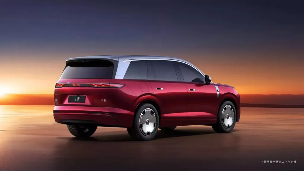 BYD представил флагманский электрический внедорожник под названием Great Tang — photo 7 BYD представил флагманский электрический внедорожник под названием Great Tang — photo 7