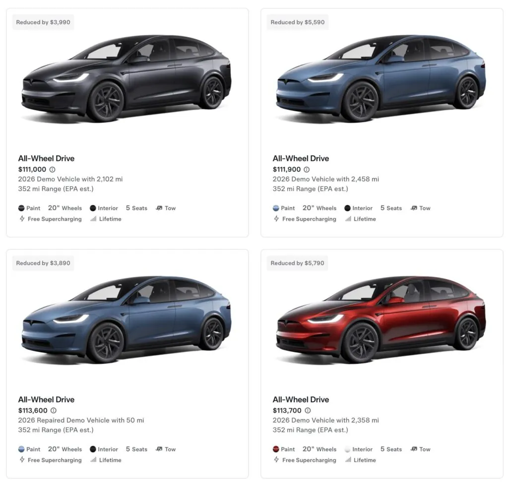 Финальные Tesla Model S и Model X подорожали на $15 000 — photo 4 Финальные Tesla Model S и Model X подорожали на $15 000 — photo 4