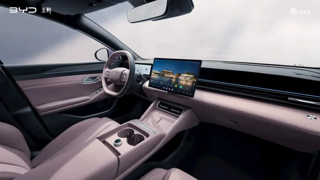 BYD показала новий Qin Max EV напередодні офіційного дебюту — photo 3